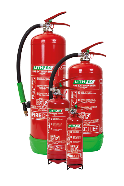 venijn Verhuizer schakelaar Lith-Ex Fire Extinguishers | Firechief Global