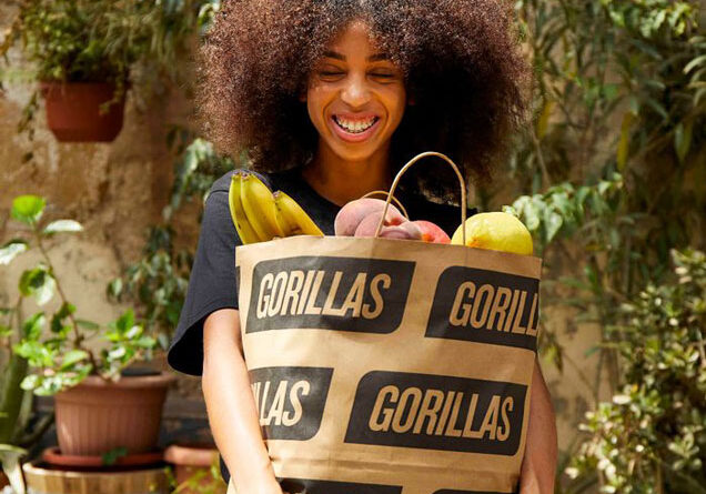 Victory Fire & Gorillas Case Study - image of lady with her groceries